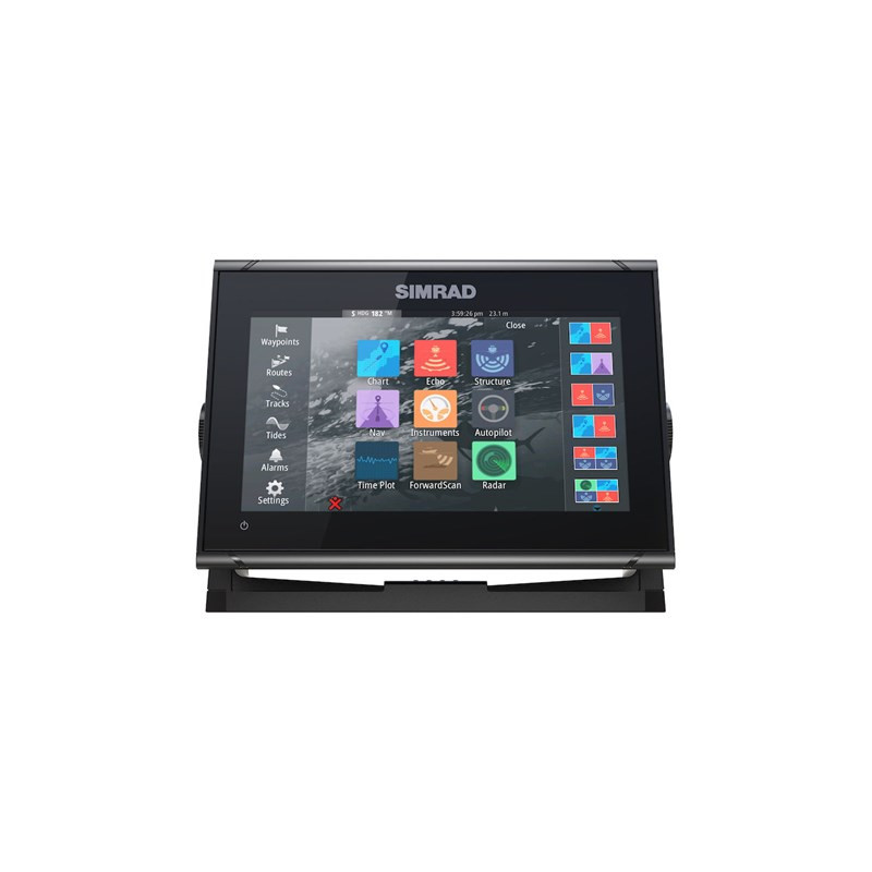 Simrad GO9 XSE Chartplotter , Balık bulucu ve Active Imaging 3-in-1 transducer